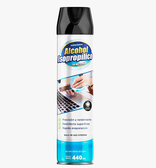 Alcohol Isopropílico 440 ML   